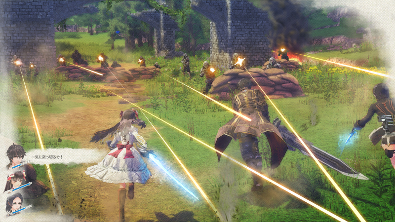 Illustration for article titled Valkyria: Azure Revolution Trailer + More Screenshots